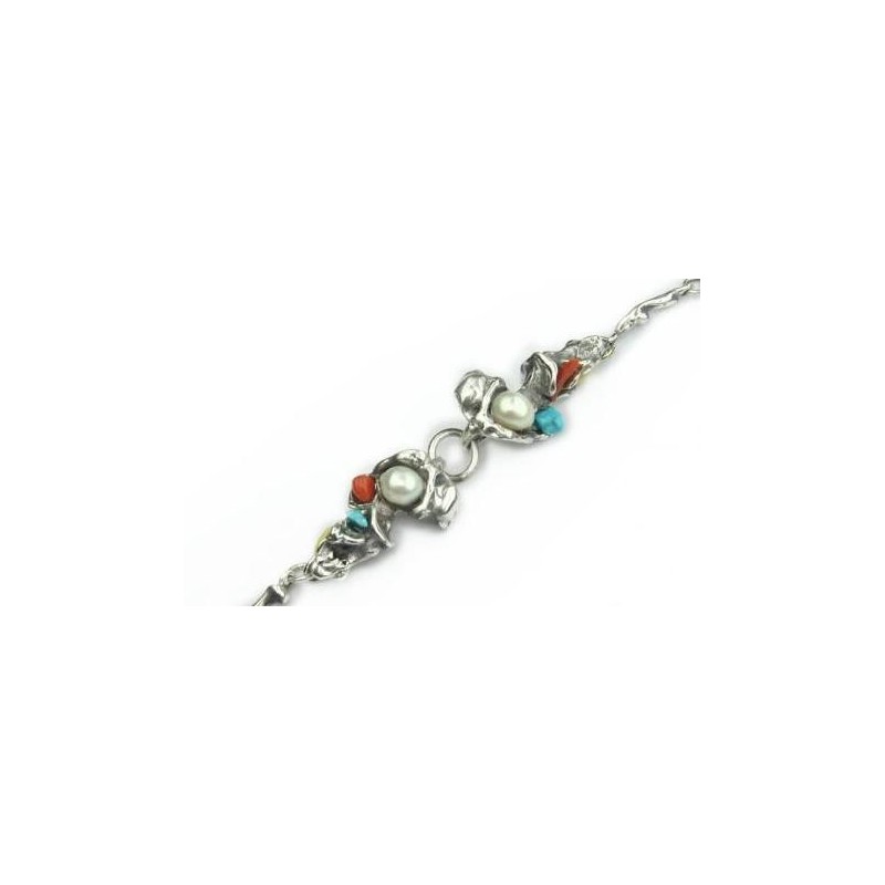 PULSERA BARROCA EN PLATA