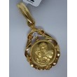 COLGANTE ORO MEDALLA DEL AMOR
