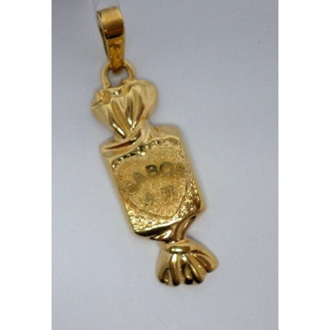 COLGANTE ORO CARAMELO