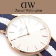 DW00100004 CLASIC MAN GLASGOW ROSE 40MM